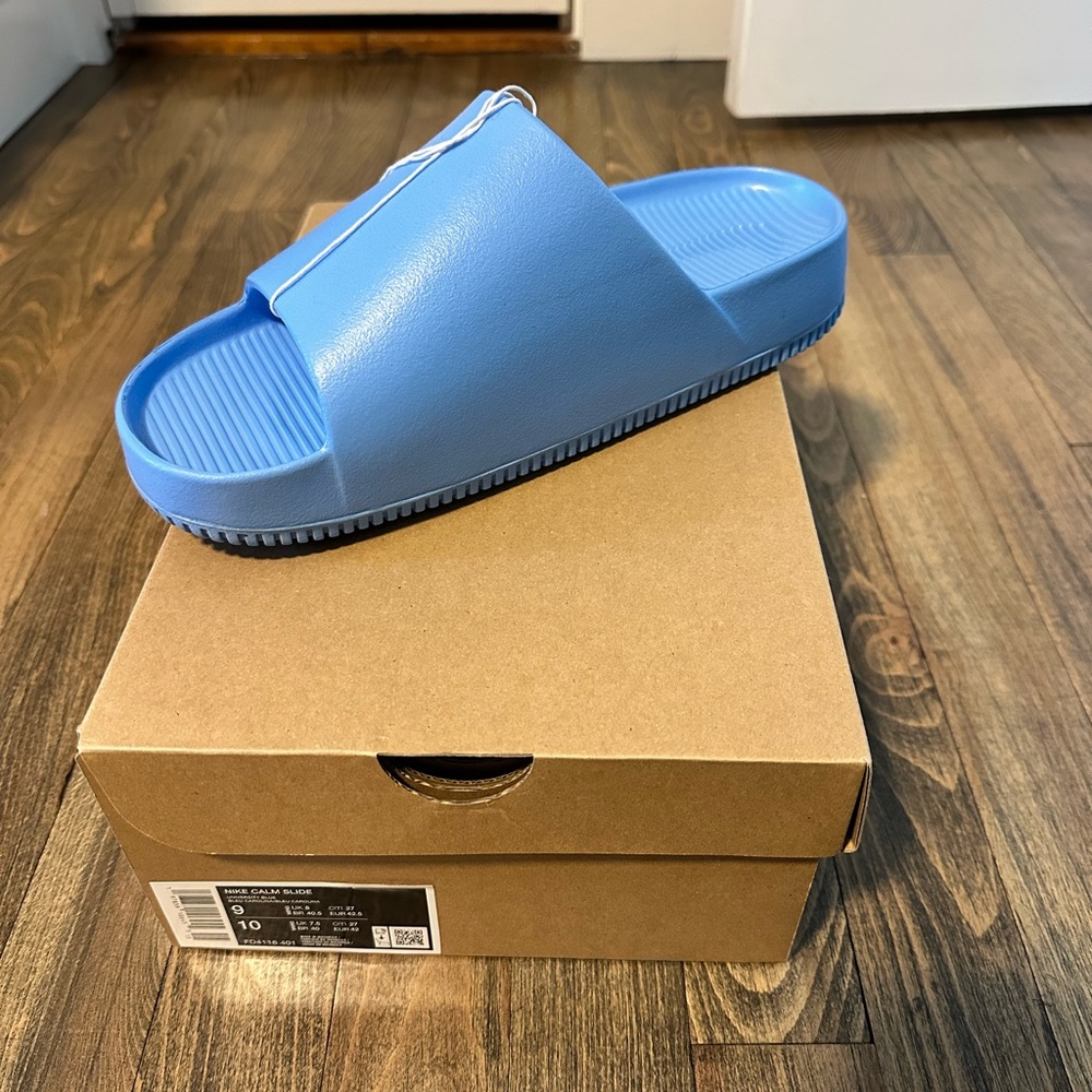 Nike University Blue Calm Slides